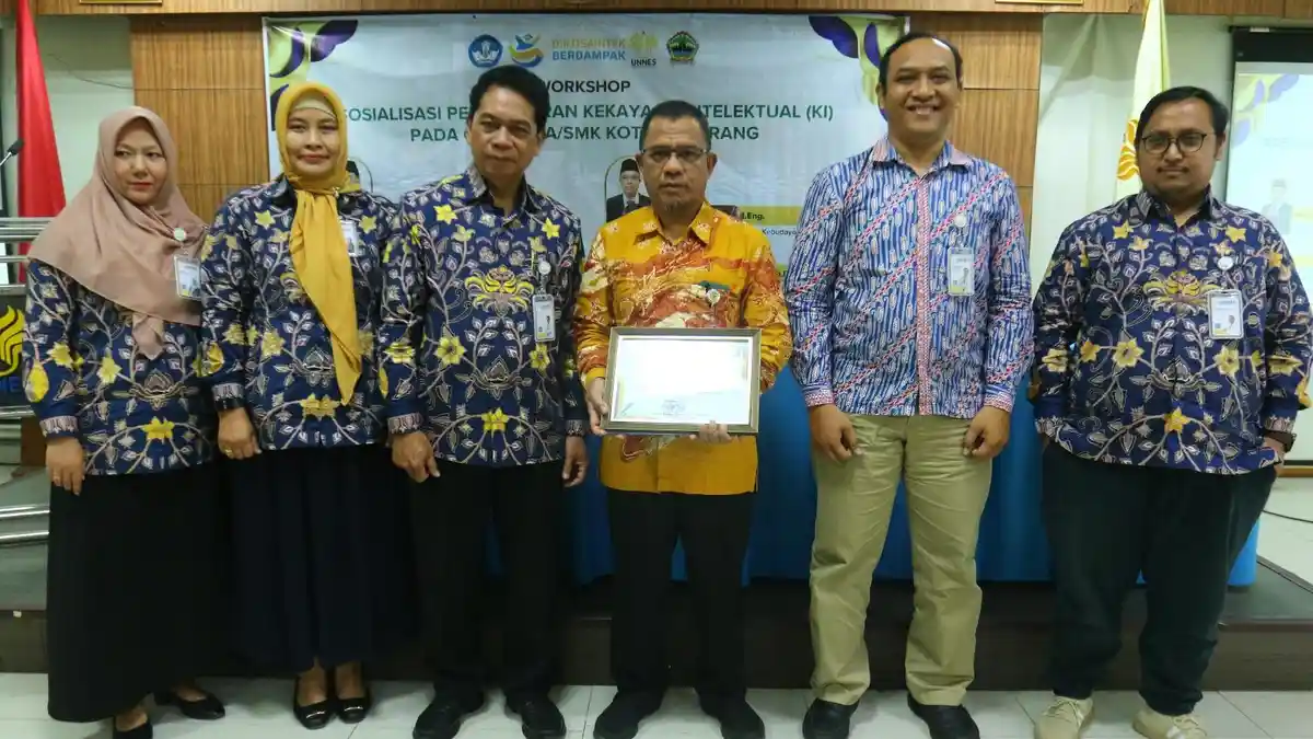 Banyak Karya Tersimpan, Unnes Ajak Guru SMA dan SMK Berani Daftar Kekayaan Intelektual