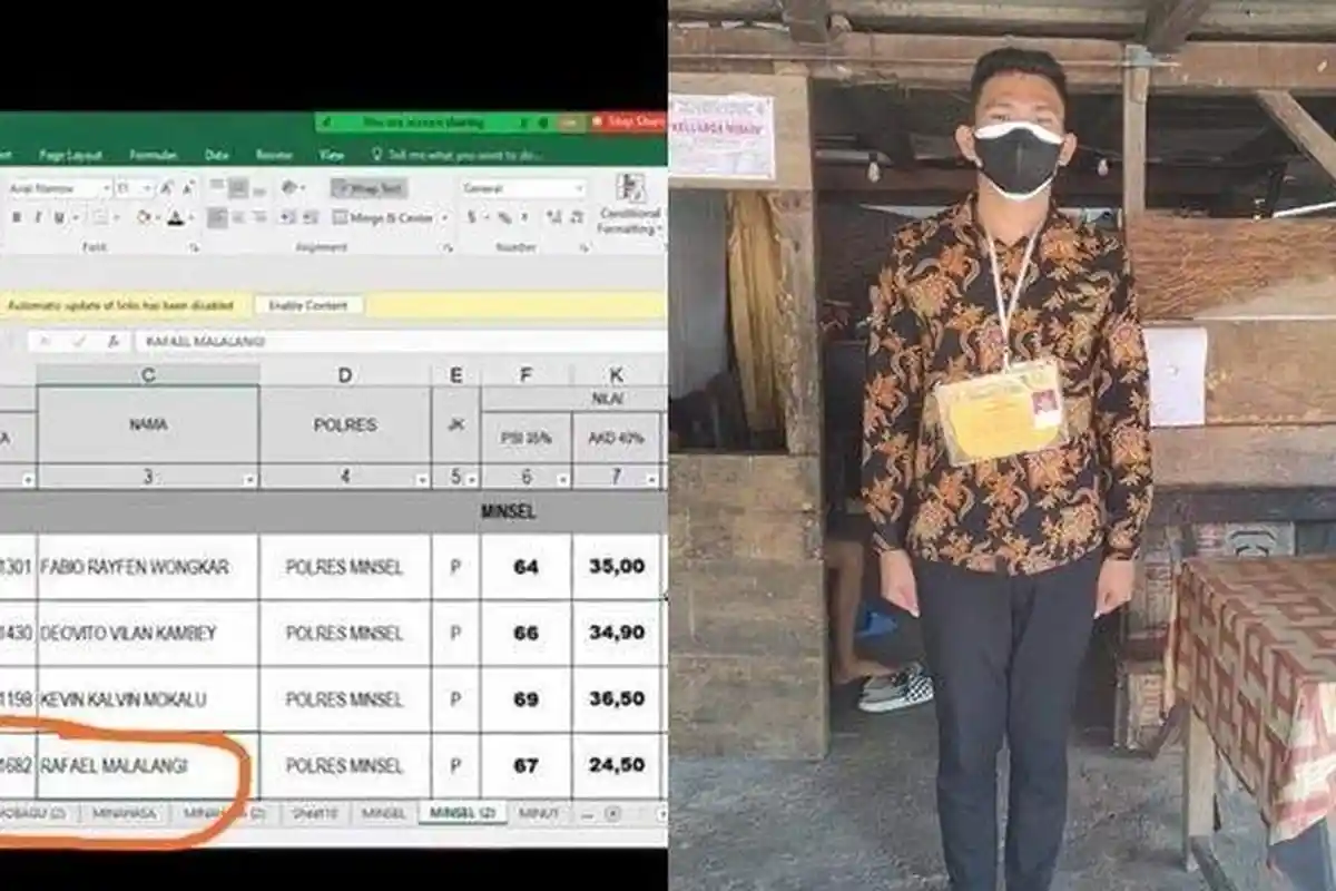 Ini Alasan Rafael Sempat Batal Lulus Seleksi Bintara, Ada Kelalaian Oknum Operator