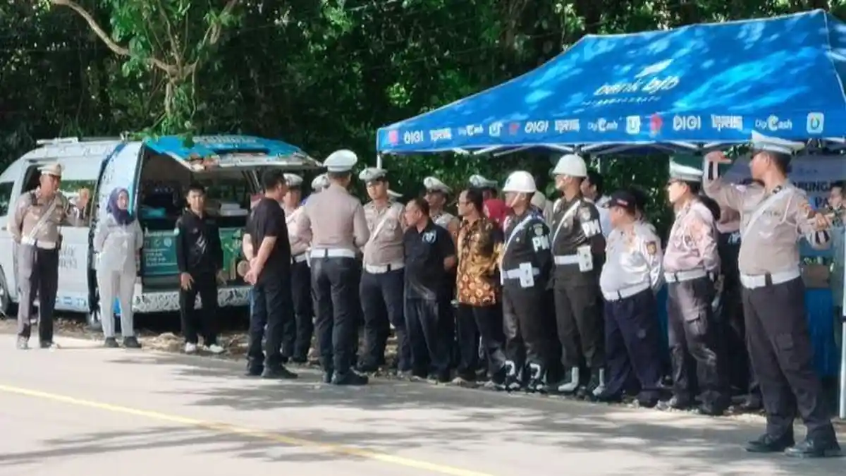 Target Polisi Sukabumi pada Operasi Zebra 2025, Termasuk Pengendara Gunakan Handphone