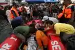 Evakuasi Korban Banjir Pluit