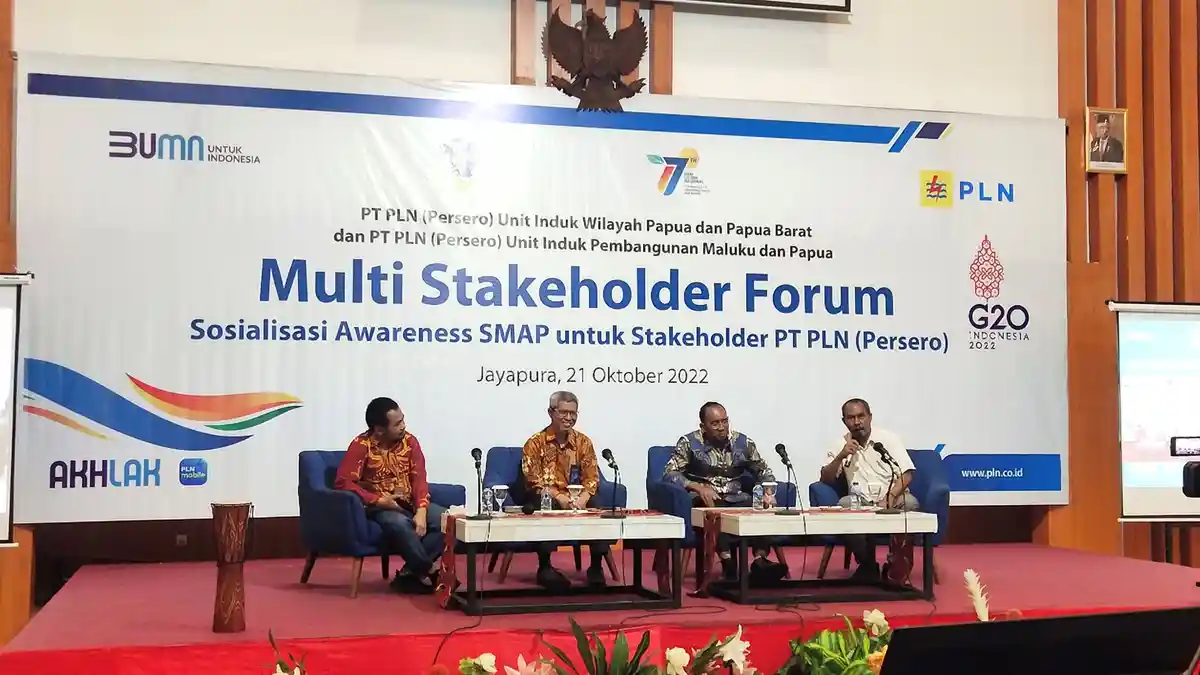 PLN Unit UIWP2B Gelar Sosialisasi Awareness SMAP untuk Stakeholder di Jayapura