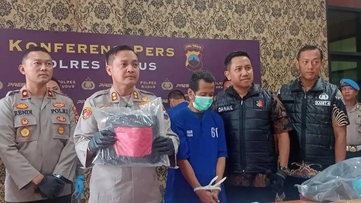 Tampang Pria yang Cabuli Siswi SMP di Kota Kudus, Rekam dan Ancam Sebarkan Videonya