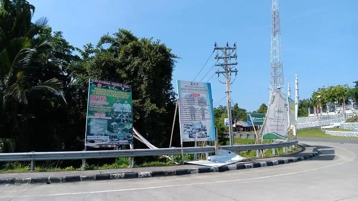 7 Tempat Terlarang Pasang Baliho Kampanye Selama Pilkada