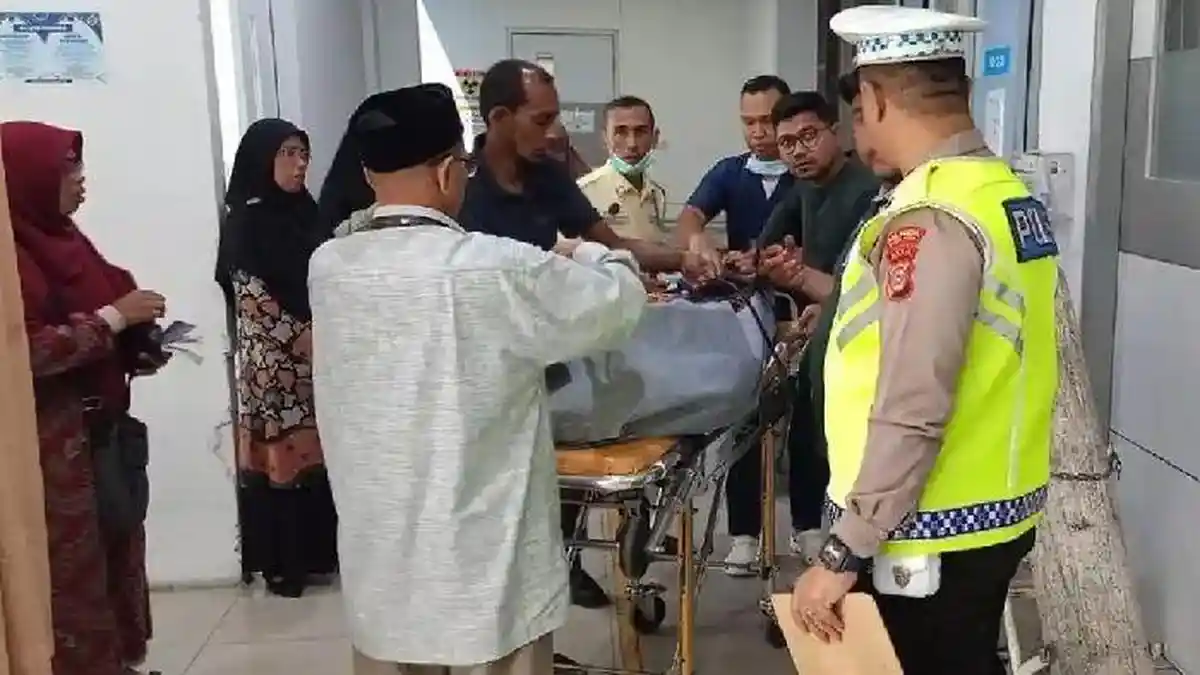 PNS Meninggal dalam Kecelakaan di Jalan Bandara SIM Aceh Besar