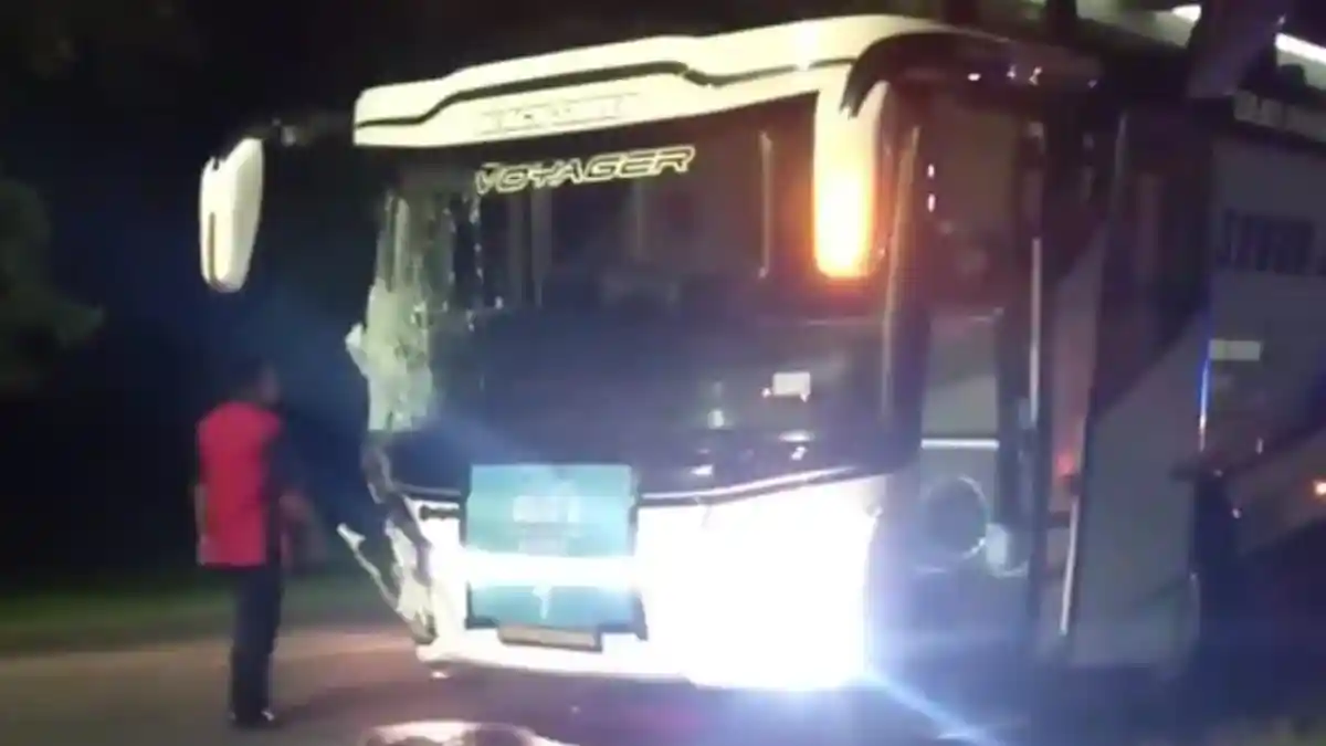 Kronologi Kecelakaan Bus Rombongan Haji Rembang di Jalan Jenderal Sudirman Blora, 1 Orang Tewas