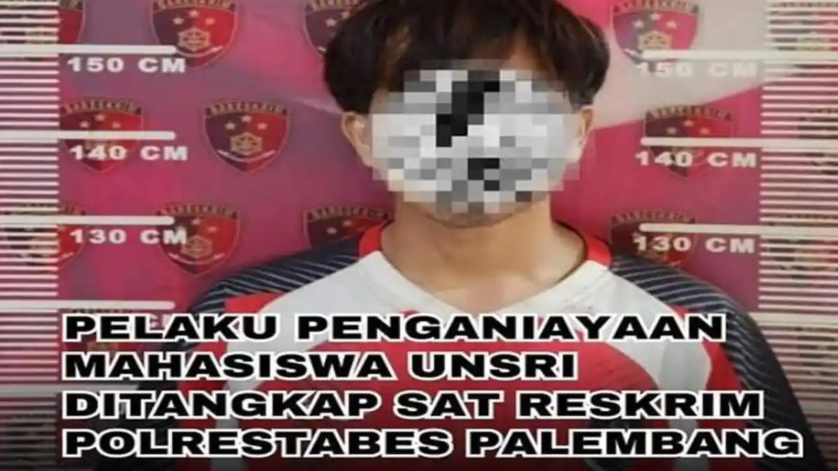 Sempat Mengaku Anak Polisi, Geng Motor yang Aniaya Mahasiswa Unsri Ditangkap Polrestabes Palembang
