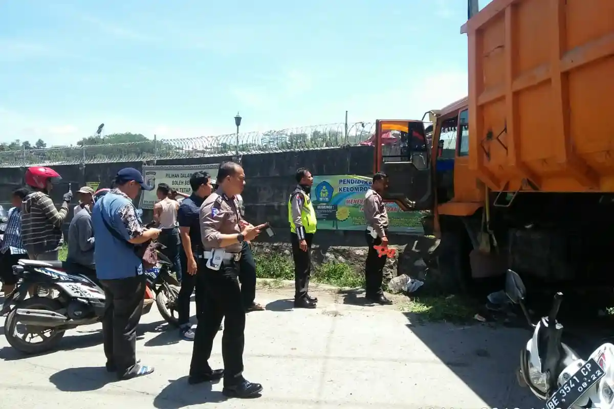 Kecelakaan Beruntun di Panjang Diduga karena Truk Fuso Alami Rem Blong