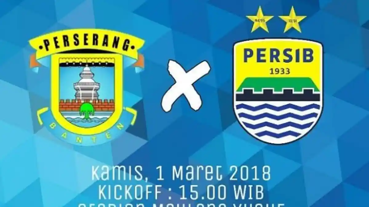 Daftar Susunan Pemain Persib Bandung Vs Perserang Serang: Beberapa Pemain Utama Tampil