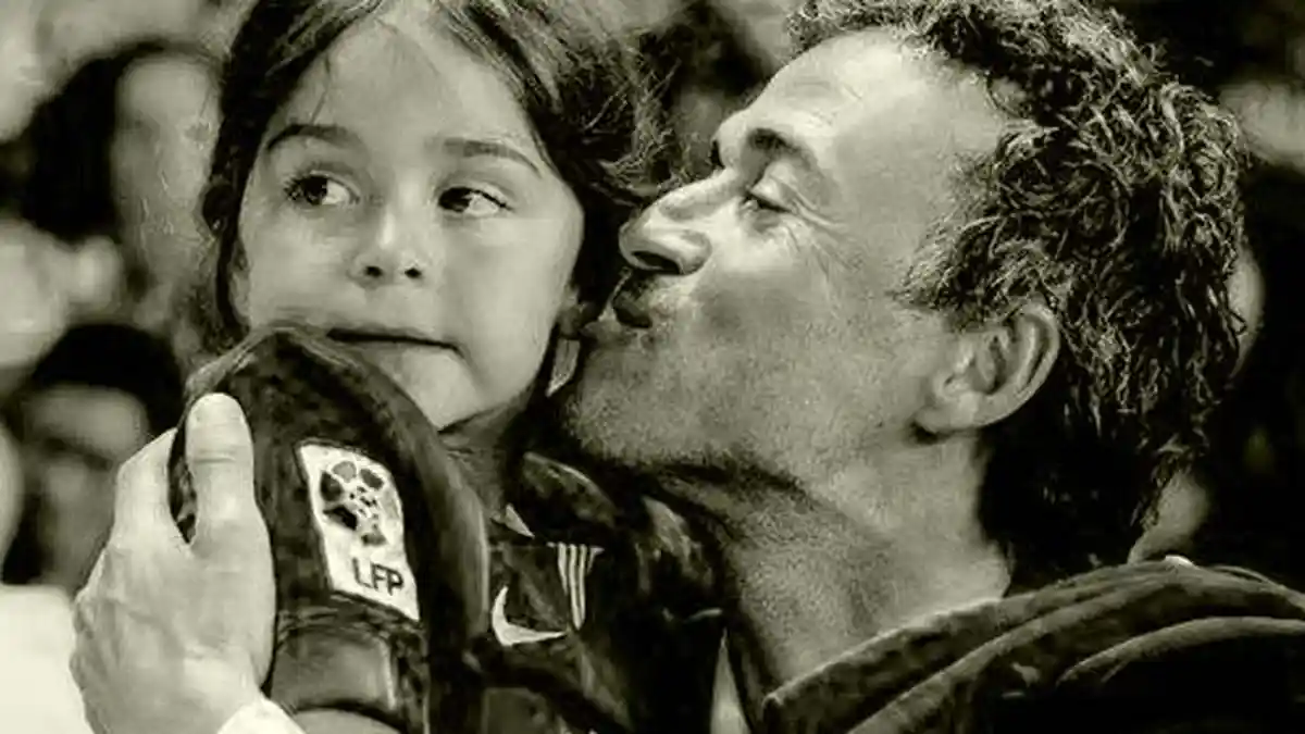 Putri Bungsu Luis Enrique Meninggal Dunia Akibat Kanker Tulang