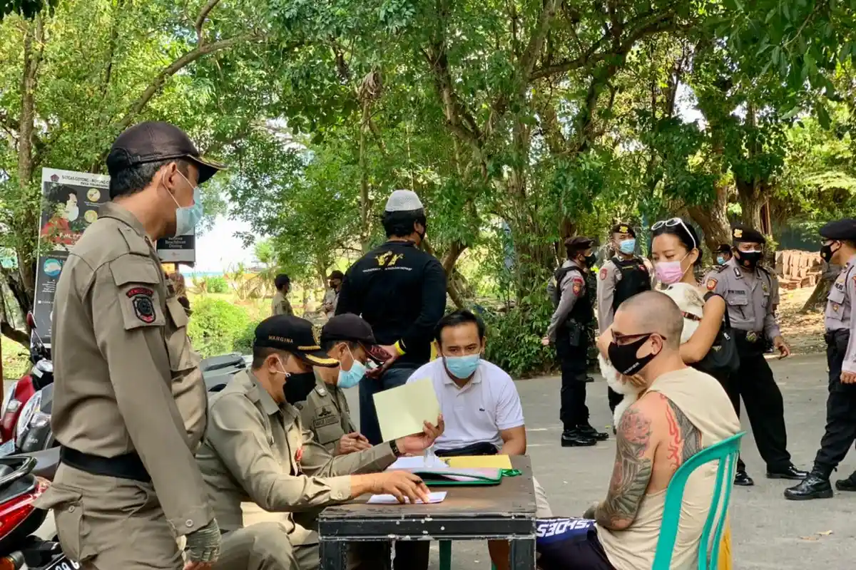 Hari Ini Satpol PP Badung Akan Lakukan Sidak Prokes Sebanyak Tiga Kali Sehari, Sasar Pusat Keramaian