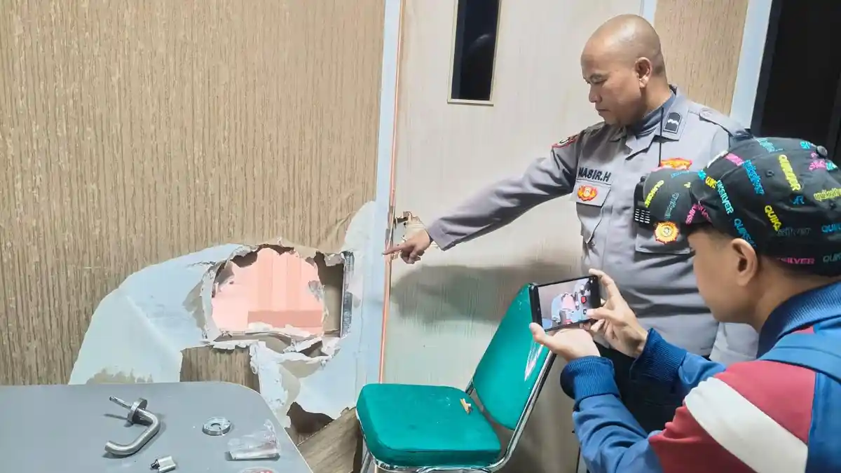 Polisi Lakukan Penyelidikan Pembobolan Kantor Kelurahan di Tangsel