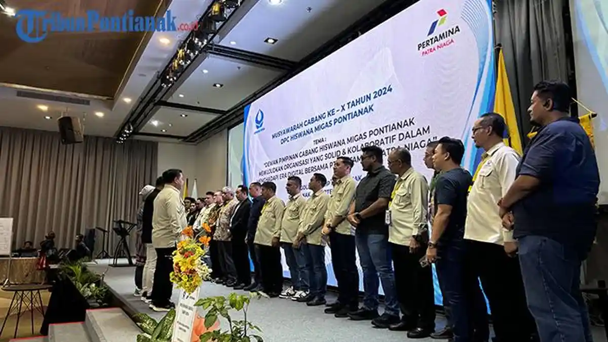 Rudi Mahalli Ilyas Resmi Pimpin Hiswana Migas Pontianak Periode 2024-2028