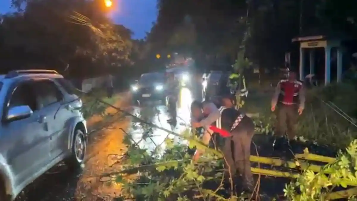 Lampung Dilanda Banjir hingga Angin Puting Beliung