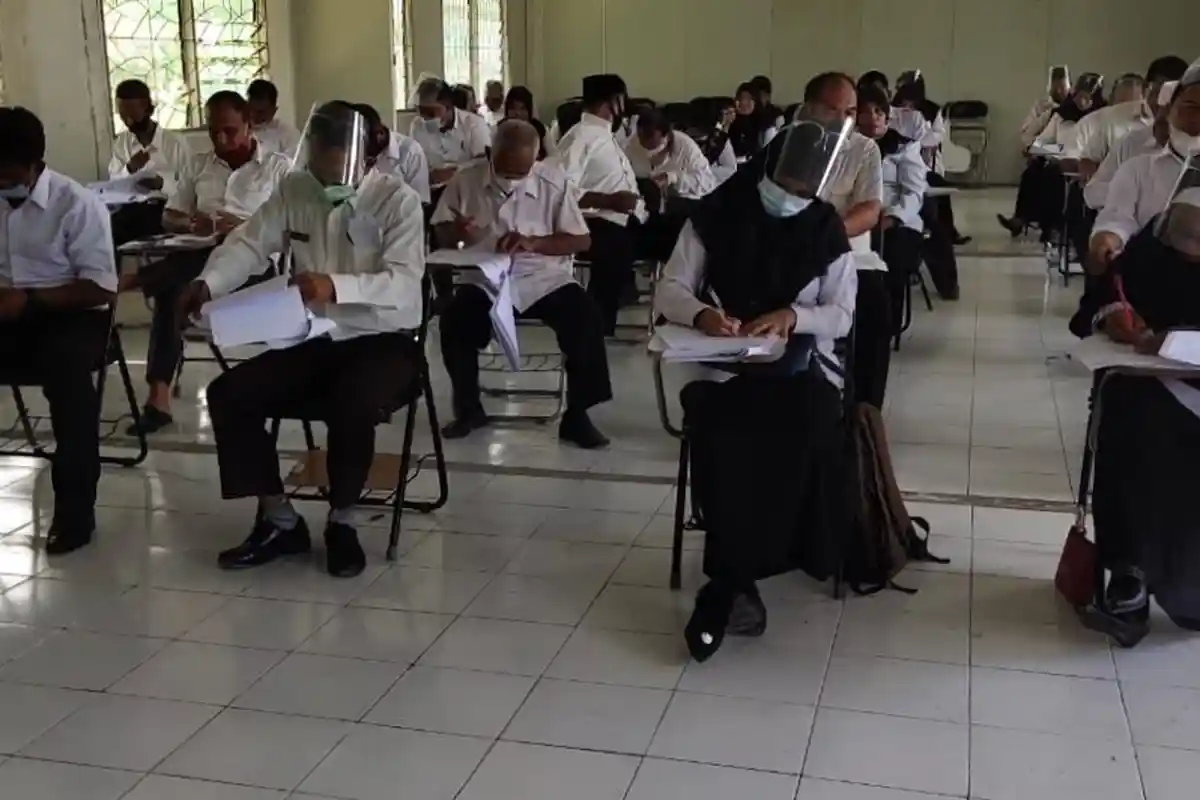 Puluhan ASN Aceh Singkil Ikuti Ujian Dinas