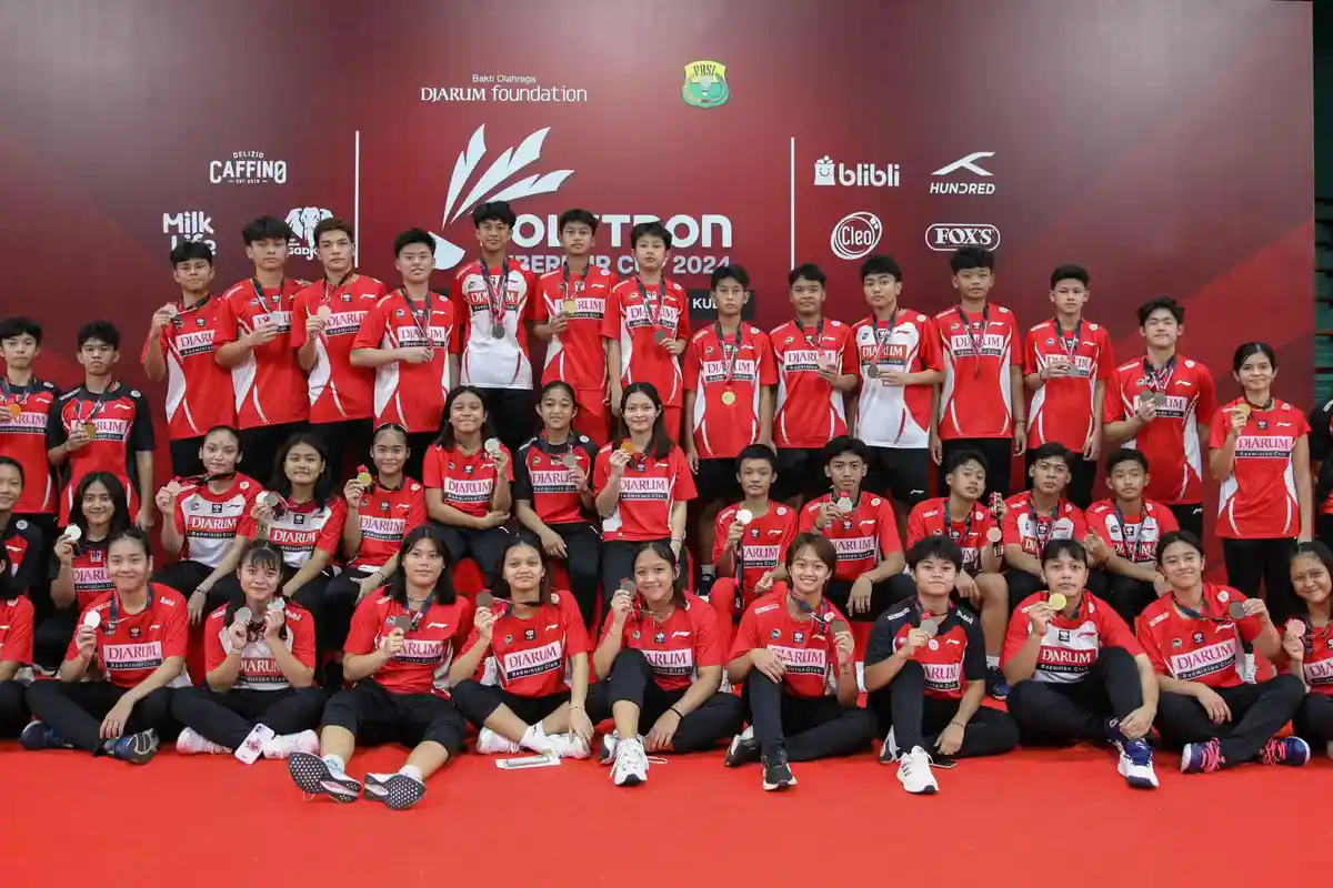 PB Djarum Raih Juara Umum Pada Polytron Gubernur Cup 2024