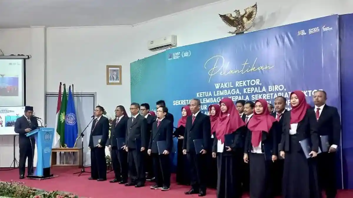 UMP Lantik Pejabat Baru untuk Memajukan Pendidikan Tinggi