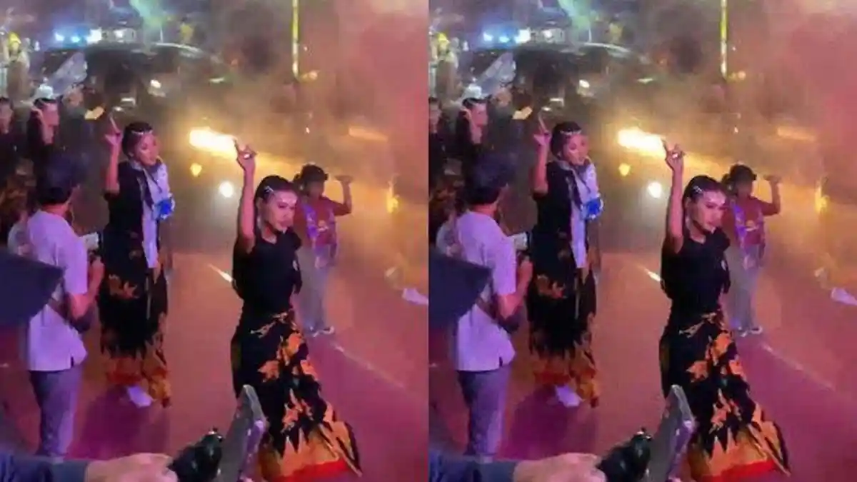 Asyik Joget, Penari Sound Horeg Mendadak Ditabrak Mobil Hitam, Ternyata Rombongan