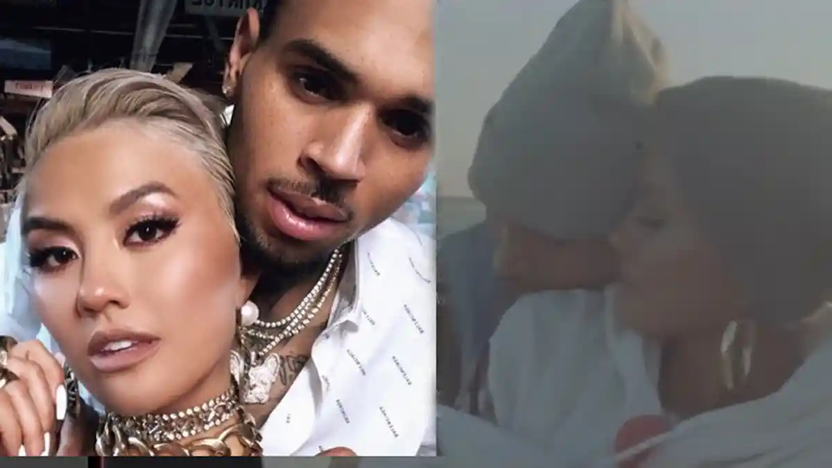 Unggah Video Ciuman dan Pelukan Mesra di Pantai, Agnez Mo dan Chris Brown Pacaran?