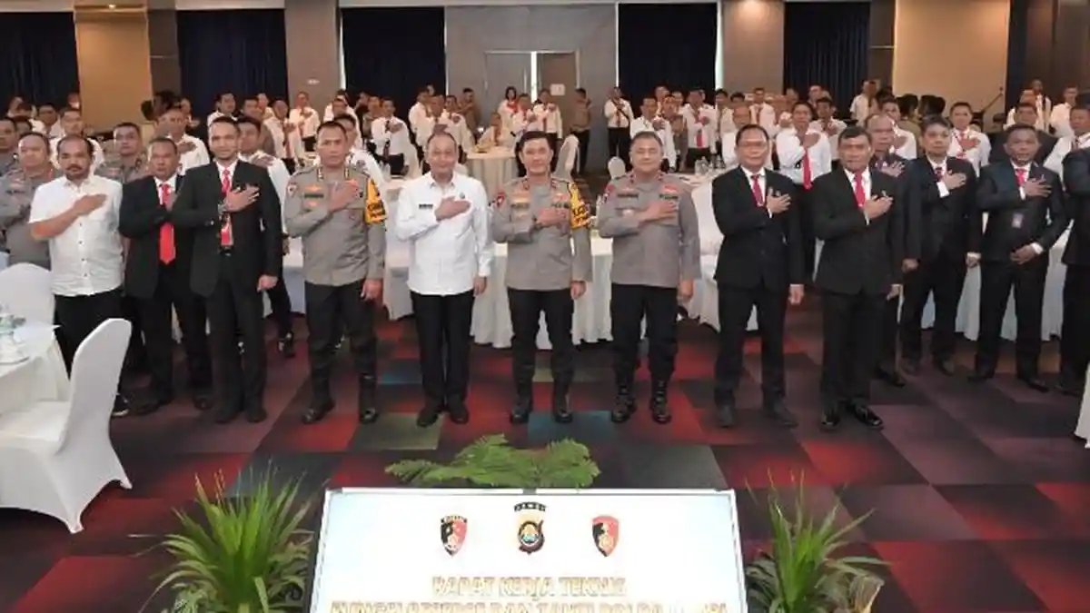 Buka Rakernis Fungsi Reskrim dan Tahti, Ini Pesan Kapolda Jambi