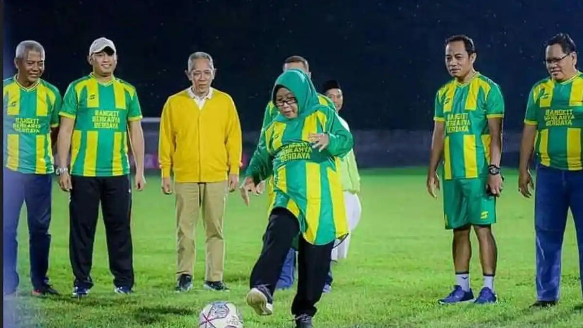 Lampu di Stadion Trisanja Slawi Sudah Terpasang, Kini Persekat Bisa Latihan Pada Malam Hari