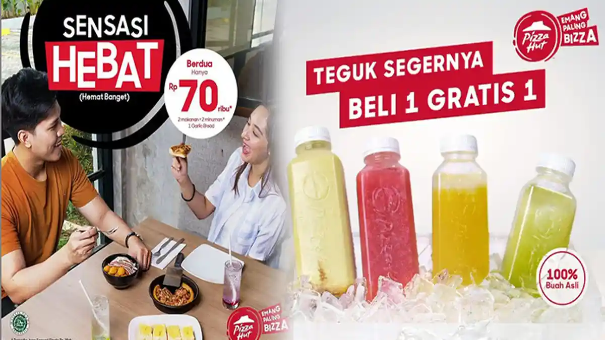 PROMO Pizza Hut Hari ini Beli 1 Gratis 1 dan Promo Makan Enak tapi Murah