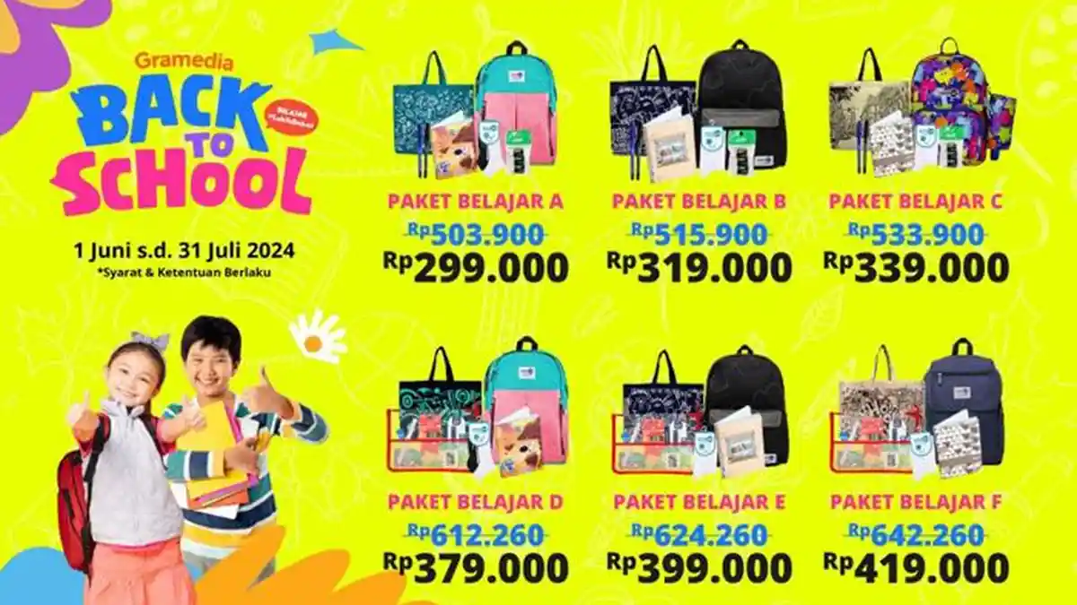 Gramedia Luncurkan Program Donasi Paket Belajar untuk Mendukung Pendidikan Anak-anak Indonesia