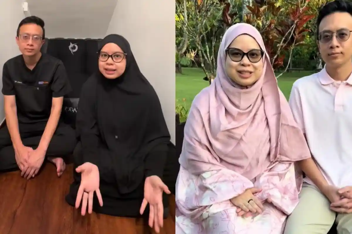 HIDUP MINIMALIS - Pasangan suami istri asal Malaysia, Amirah Aleiya dan Aiman. Pasutri berprofesi dokter ini dulunga hidup hedon kini menerapkan furgal living. Mereka tinggal di klinik, Rabu (12/11/2025).