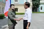 Pertemuan Presiden Jokowi dengan Presiden Ukraina 