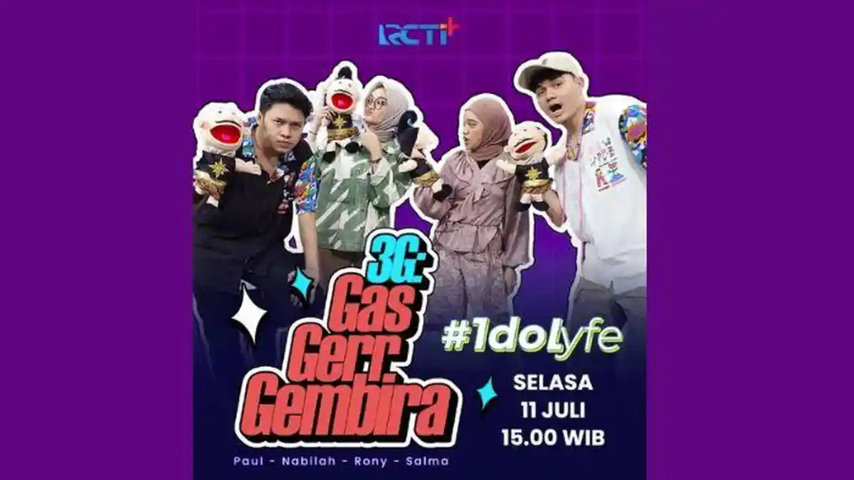 Live Streaming RCTI IdoLyfe 'Gas, Gerr, Gembira' dengan Rony, Paul ...