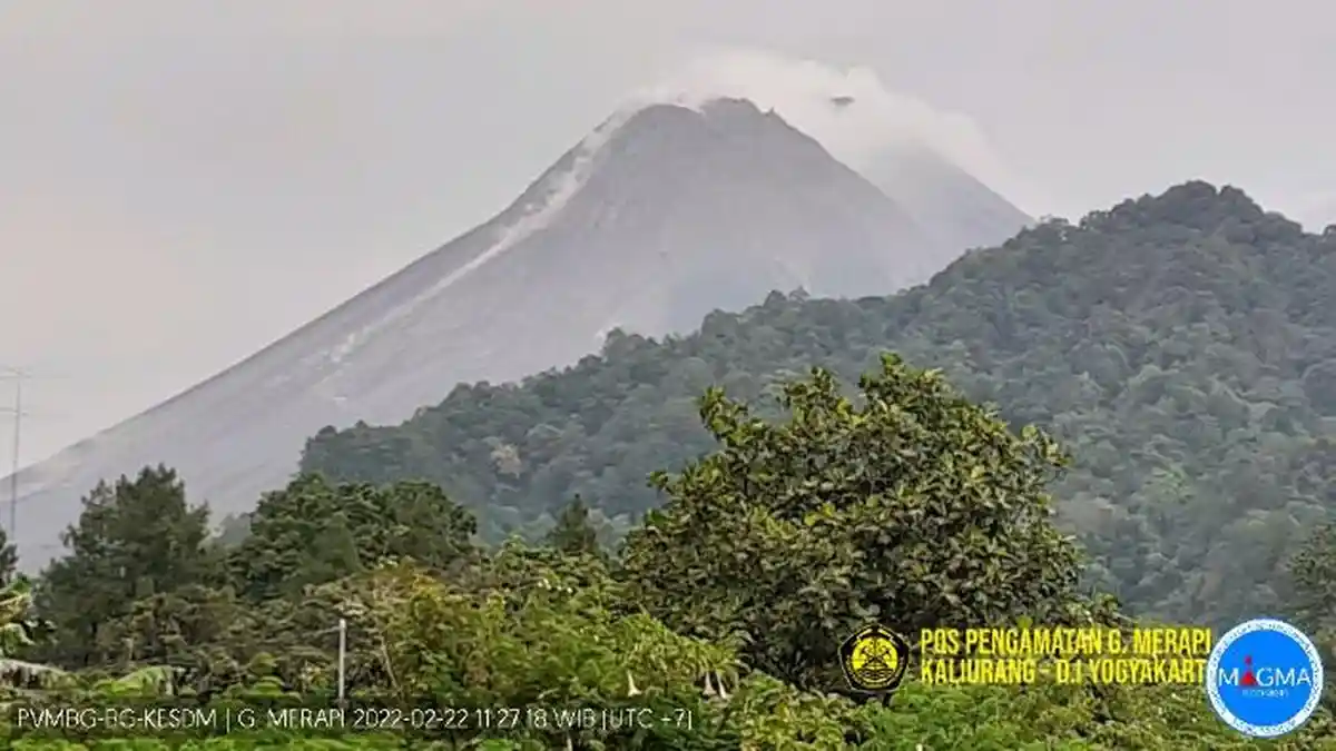 UPDATE Gunung Api Status Level 3 Siaga: Gunung Merapi Alami 12 kali Gempa Guguran