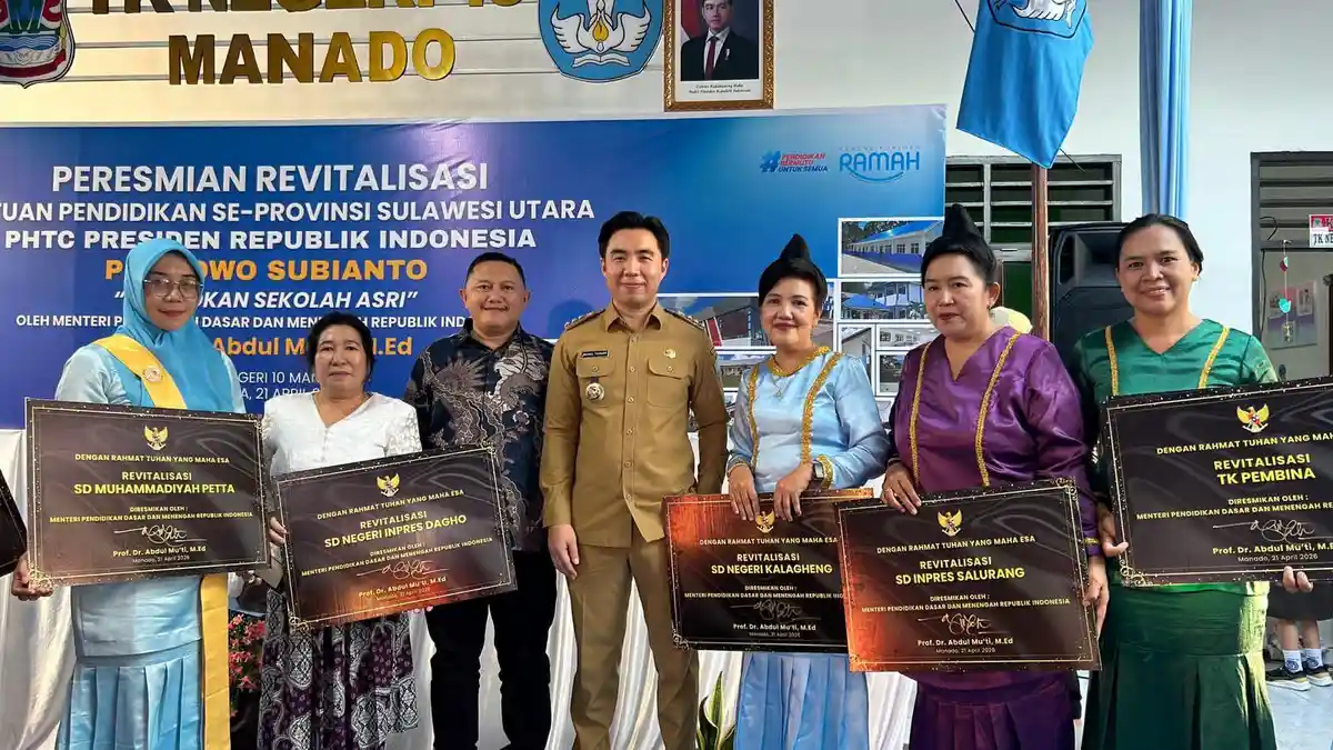 Revitalisasi Sekolah dan Digitalisasi Dipercepat, Bupati Michael Thungari Tegaskan Komitmen Sangihe