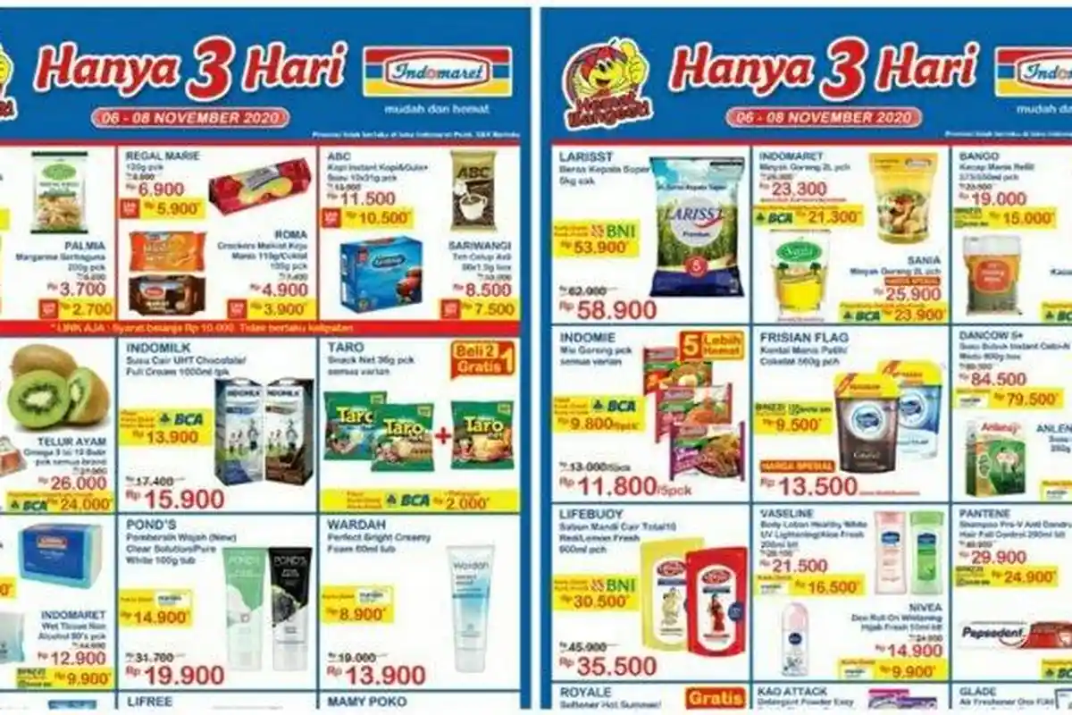 Promo JSM Indomaret 18-20 Desember 2020: Apel, Sosis Margarine Turun Harga, Cek Katalog Sekarang