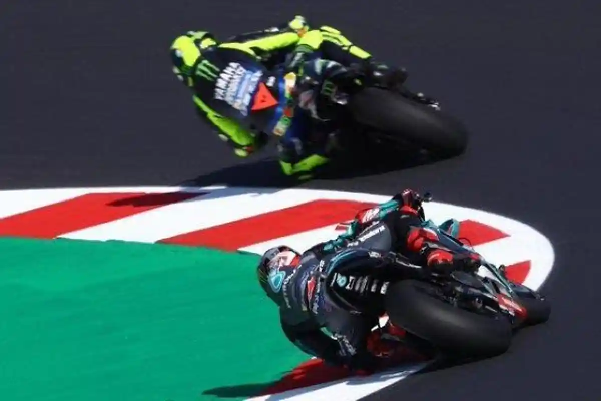 Terjatuh di MotoGP Catalunya 2020, Keinginan Rossi untuk Raih Gelar Juara Dunia Sulit Terwujud