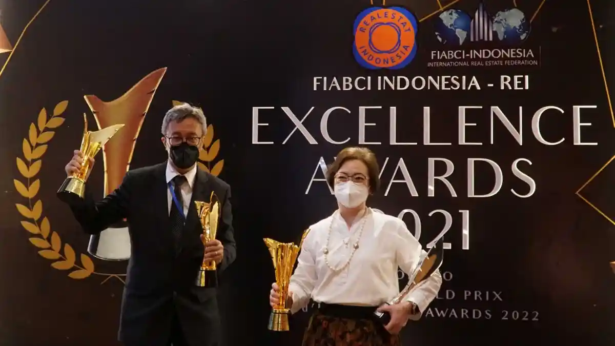 Empat Proyek Intiland Raih Penghargaan Properti Terbaik di FIABCI Indonesia