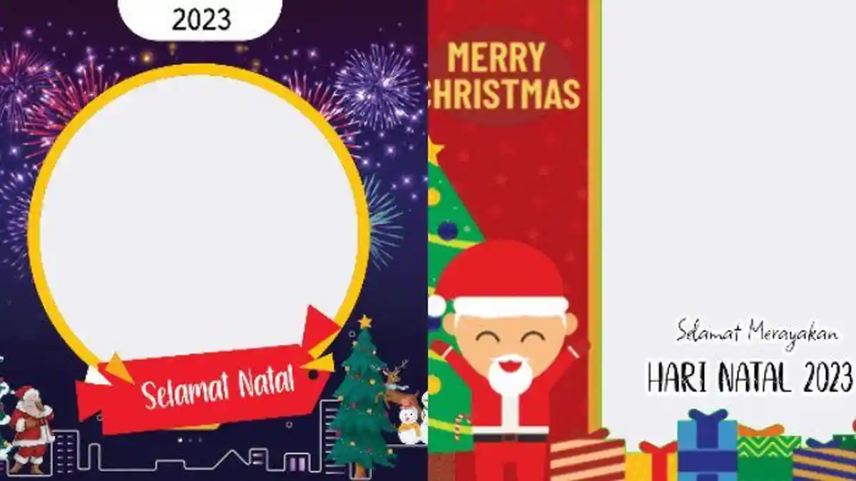 30 Link Twibbon Hari Natal dan Tahun Baru 2024, Edit Fotomu dan Bagikan ke Medsos