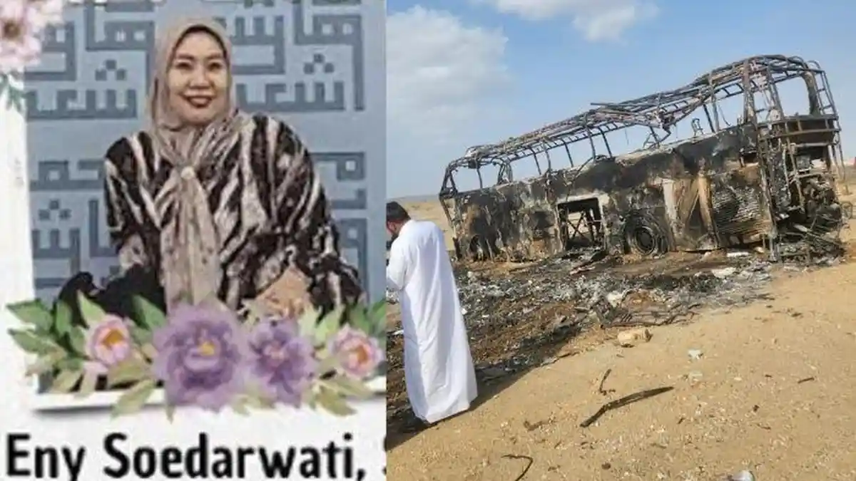 Eny Soedarwati, Korban Kecelakaan Bus Umroh Sempat Minta Doa Bisa Pulang dengan Selamat ke Indonesia