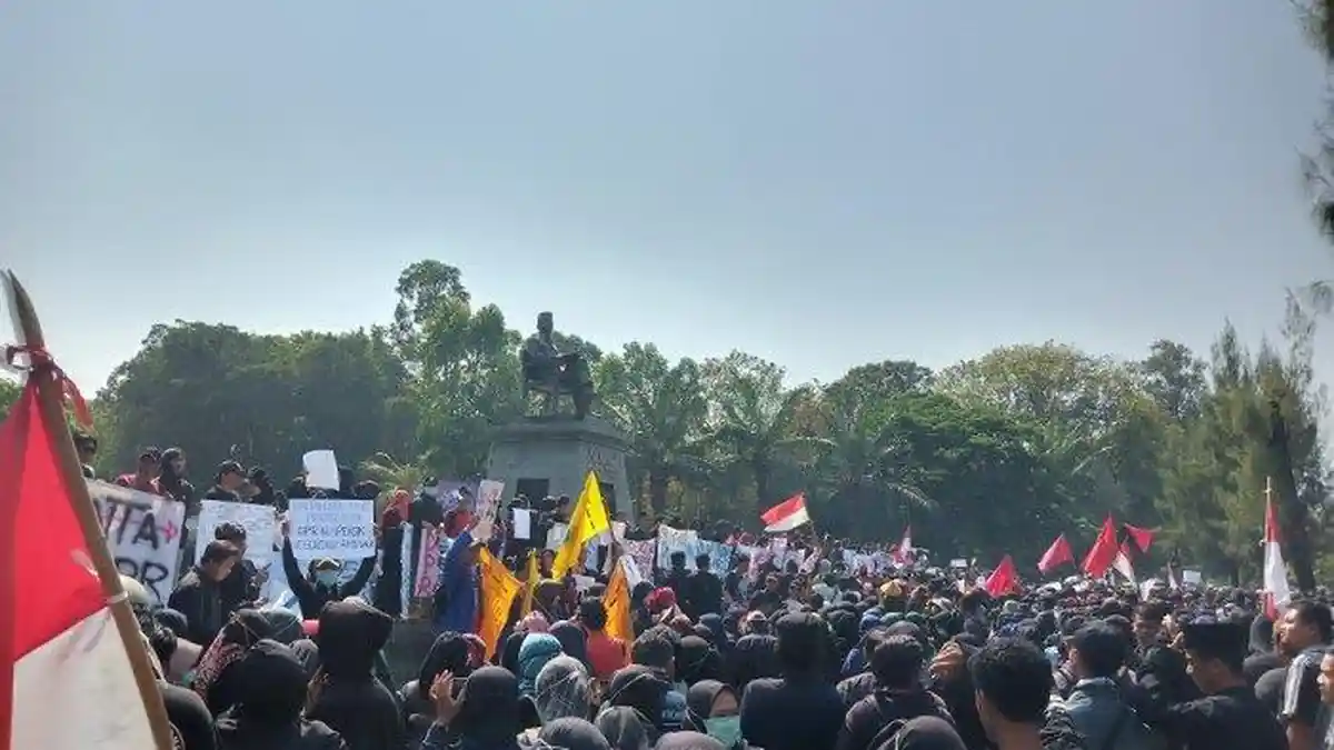 Soal Perppu Revisi UU KPK, Mahasiswa Beri Waktu hingga 14 Oktober 2019