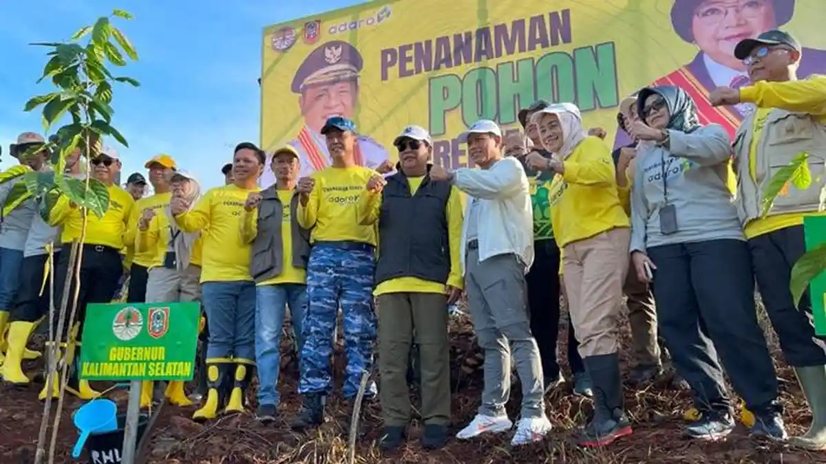KLHK Tanam Pohon Serentak Seluruh Indonesia, Di Kalsel Paman Birin ...