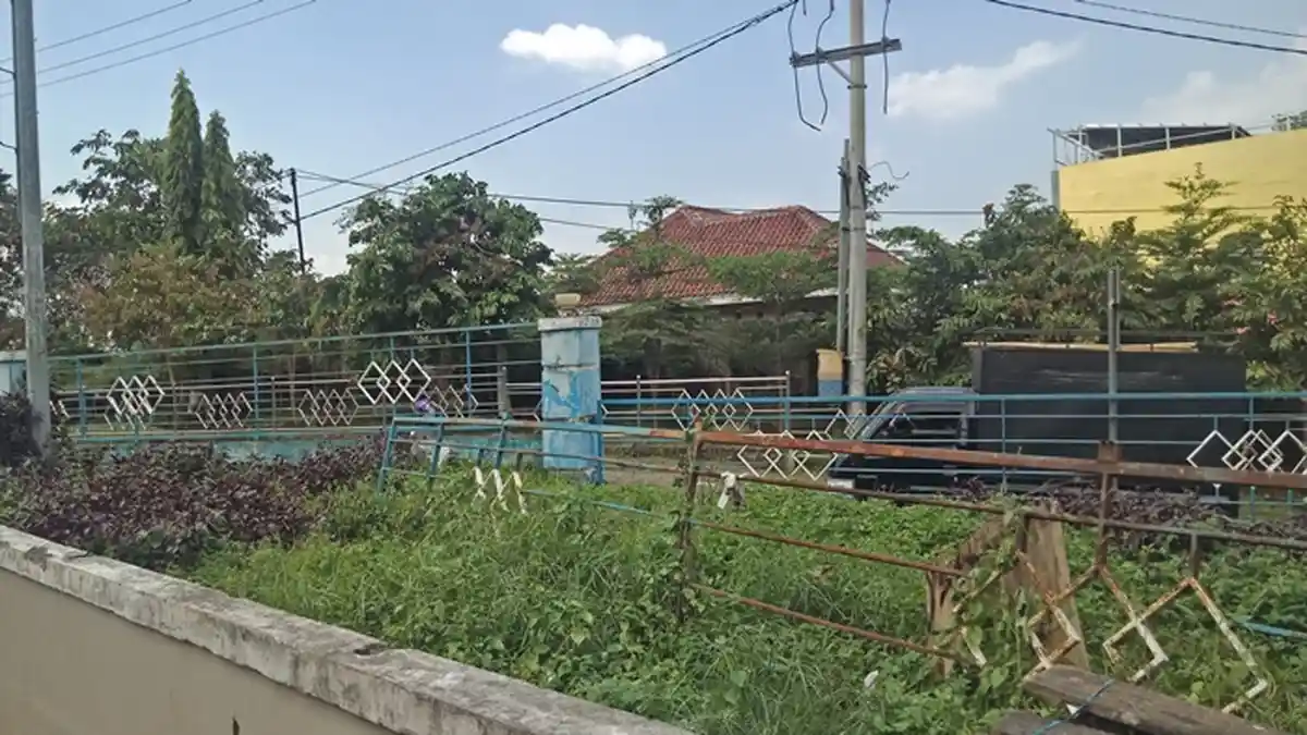 Beginilah Kondisi Miris Taman Pasar Baru Lahat, Rusak dan tak Terawat