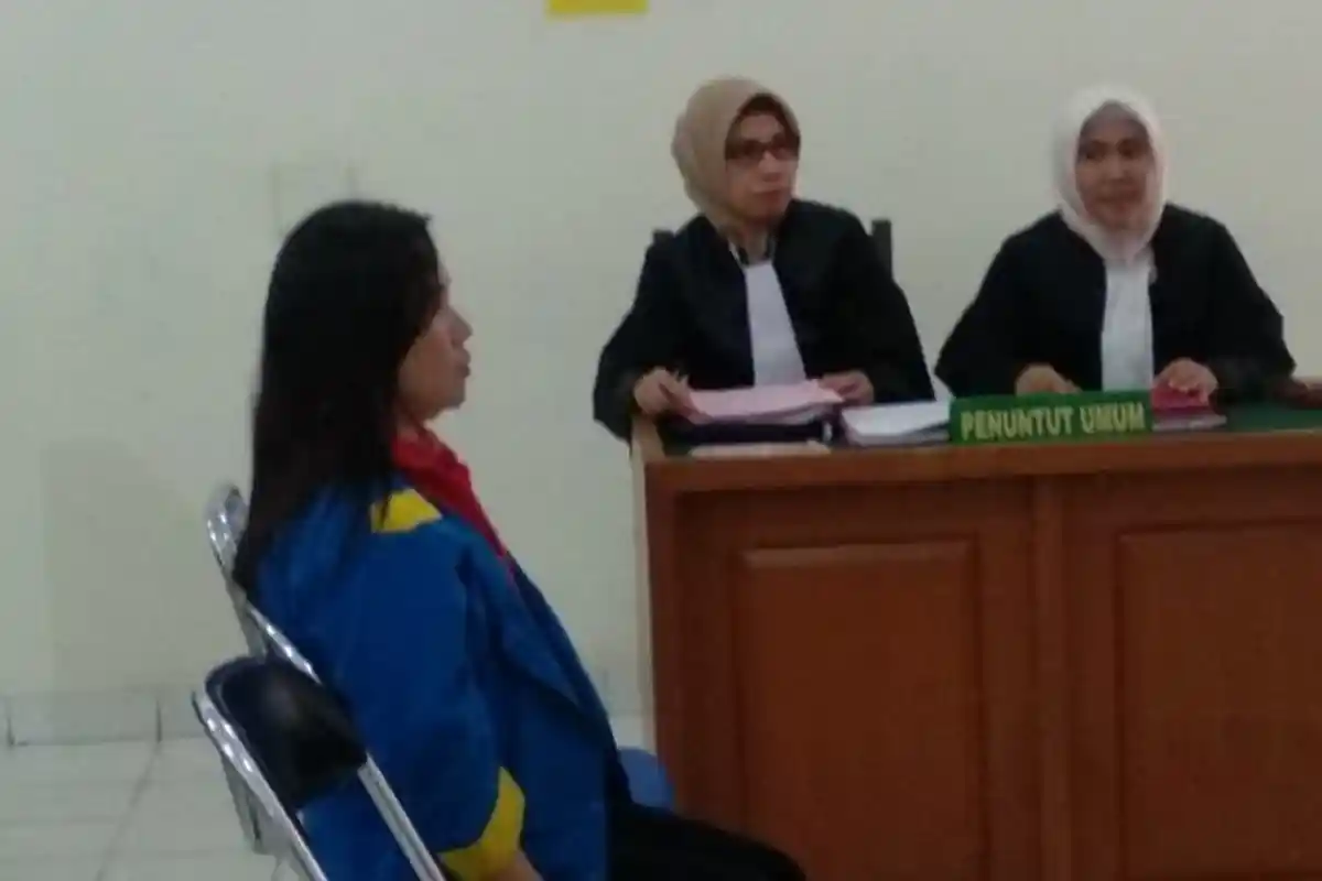 Istri di Palembang yang Bunuh Suaminya Karena Selingkuh Dihukum 10 Tahun Penjara