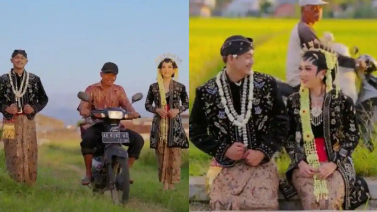 Viral Momen Foto Prewedding Gagal Estetik Gegara Ada Penampakan Begini