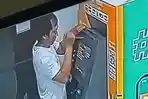 Terekam CCTV, Satpam Gagalkan Aksi Pembobolan Mesin ATM di Tapos Depok