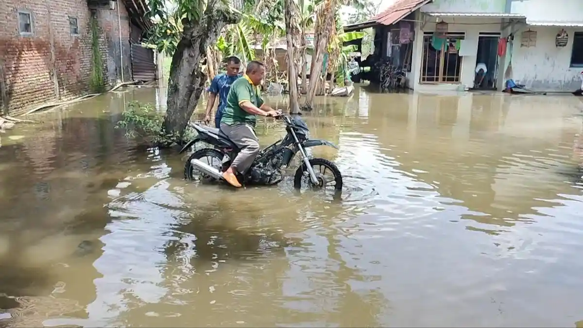 Jetiskapuan Kudus Kembali Tergenang Banjir, Warga Ingin Sungai Wulan Segera Dinormalisasi