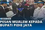 VIDEO Mualem Titip Enam Pesan Penting Saat Pelantikan Bupati dan Wakil Bupati Pidie Jaya