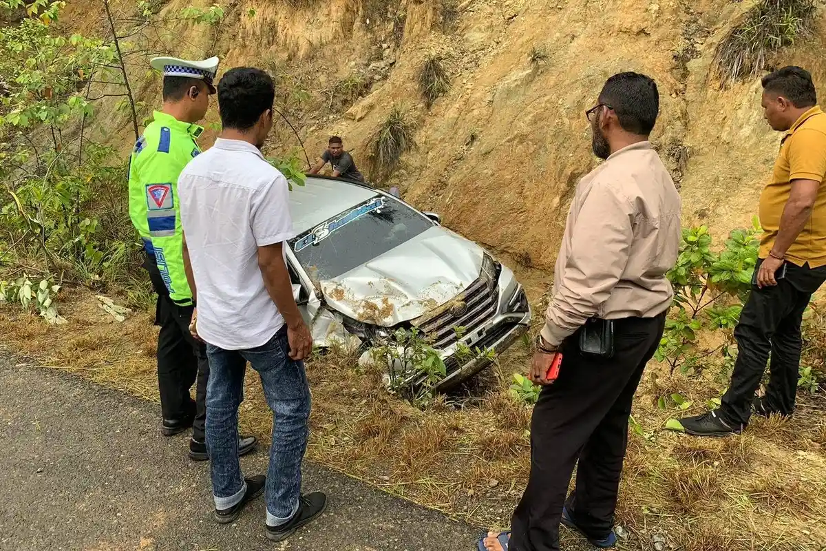 Kecelakaan Tunggal di Halmahera Timur, Iptu Masqun Abdukish: Tingkatkan Kewaspaan Berkendara