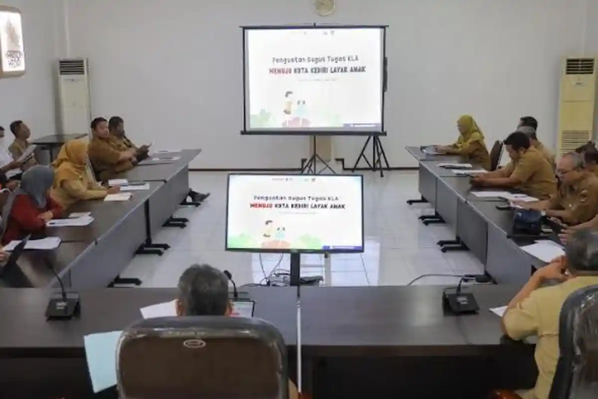 Perkuat Kinerja Gugus Tugas, Pemkot Kediri Berjuang Wujudkan Kota Kediri Layak Anak
