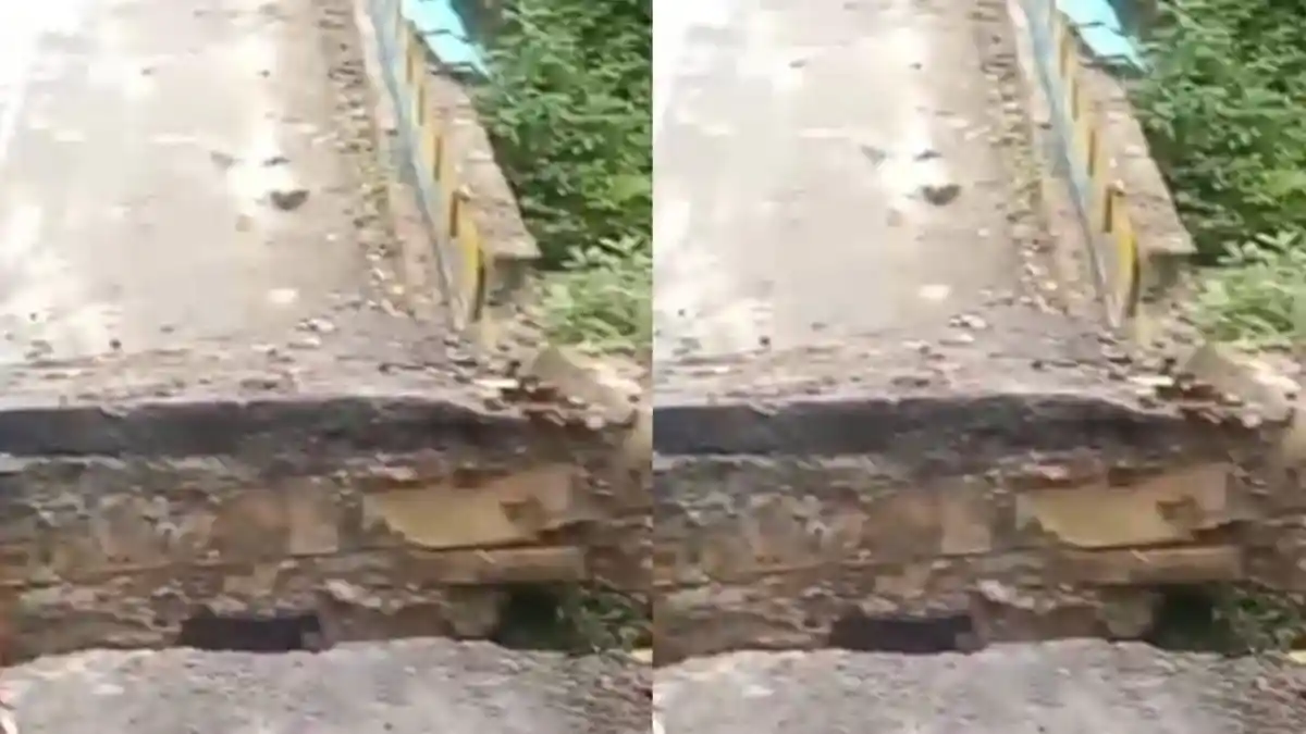 Jembatan Ambruk, Jalan Lintas Trans Seram Penghubung Maluku Tengah - SBT Lumpuh 