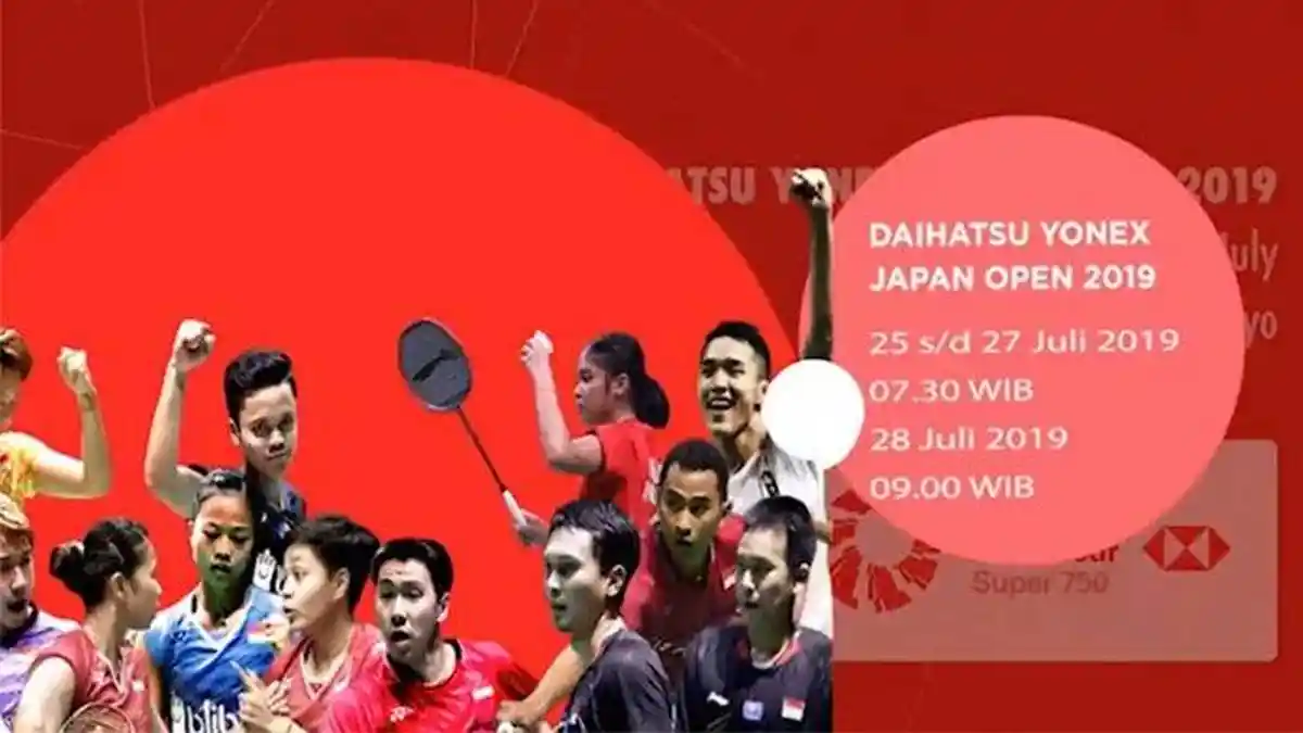 Jadwal Lengkap Japan Open 2019 Babak Perempatfinal Hari Ini: 8 Wakil Indonesia Akan Berlaga