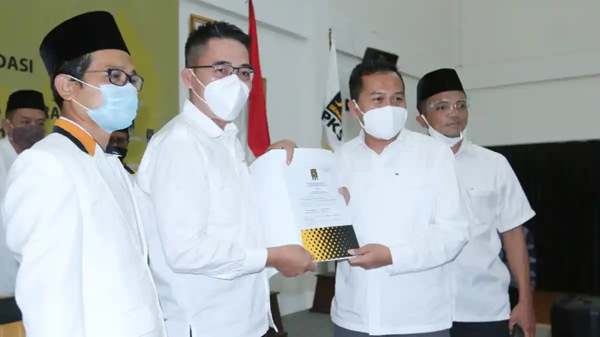 Resmi Terima Rekom PKS, Zaiful-Sudibyo Bidik Gerindra