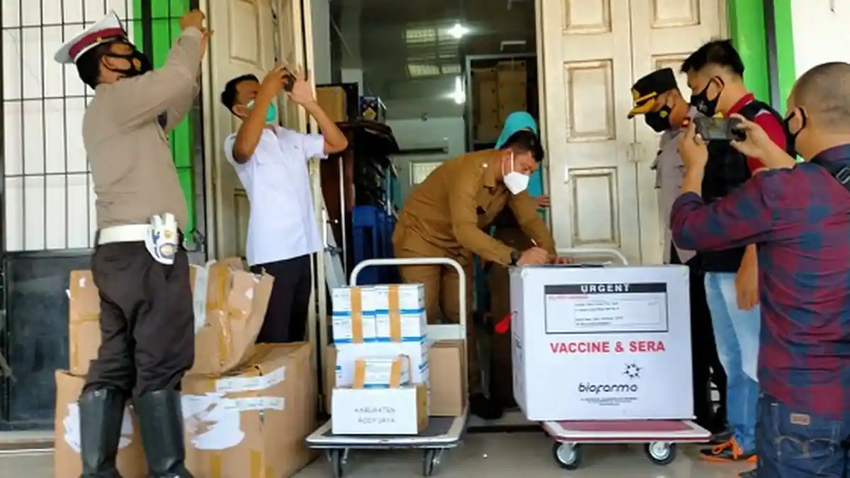 Lusa, Aceh Jaya Akan Launching Program Vaksinasi Covid-19, Ini 10 Orang Pertama Disuntik